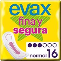 Los mejores  - Evax Fina y Segura Normal Compresas 16 Unidades